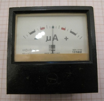 Mikroamperomierz MER-72TM
