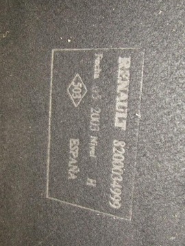 фото thumb №8, Полиця багажника задня зад renault megane ii hb 8200034999