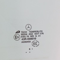 фото thumb №12, Mercedes ml w164 gl x164 скло двері лівий перед зелений as2 a1647250100