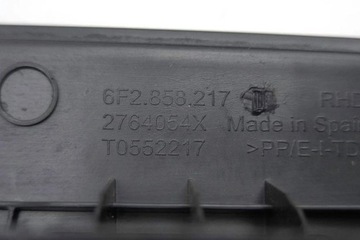 фото thumb №7, Бічні планки декоративний панелі розподільчої seat ibiza v kj1 6f2858217 1.0l