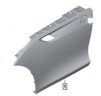 фото thumb №1, Крила передній bmw z4 e89 lci оригінал