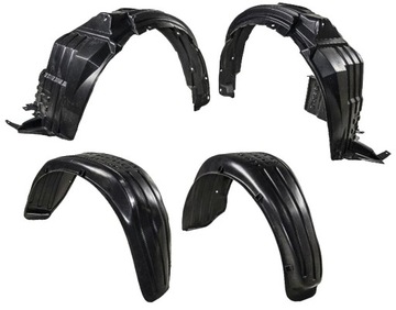 фото thumb №1, Подкрылки toyota aygo 2005-2014 перед + зад kpl