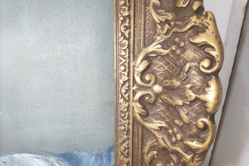 КРАСИВАЯ КАРТИНА В ДЕРЕВЯННОЙ РАМКЕ КОРАБЛЯ