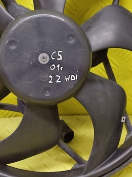 фото thumb №8, Citroen c5 ii 2.2 hdi вентилятор радіатор