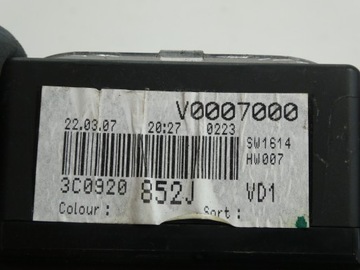 фото thumb №8, Спидометр приборы vw passat b6 1.9tdi 260km/h