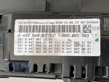 фото thumb №6, Спидометр приборы mercedes vito w447 a4479008903