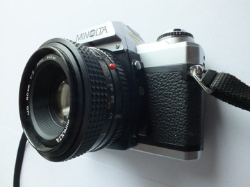 Minolta X-500 + Minolta MD 50 мм 1:2 - красиво - функционально
