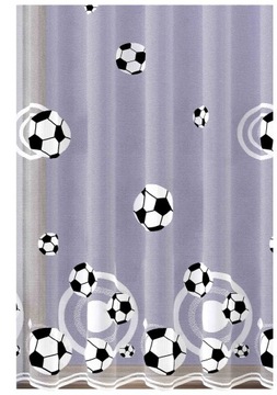 Firana dziecięca PIŁKI chłopiec FOOTBALL 200x150