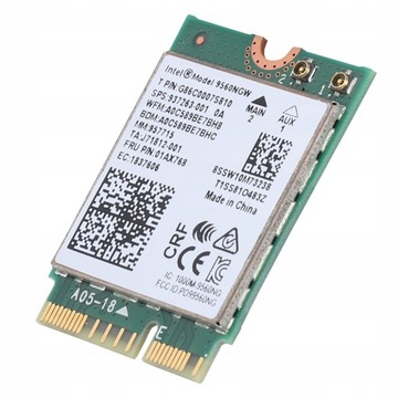 KARTA WIFI SIECIOWA Intel 9560AC NGW Wireless WIFI 2,4G 5 G