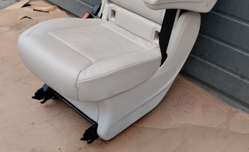 фото thumb №5, Сиденье пассажира ii ряд задний зад mercedes v-klasa w447 кожа кремовый eu