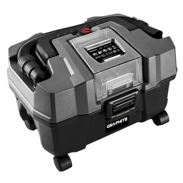 ODKURZACZ WARSZTATOWY AKUMULAT. 18V 10L GRAPHITE