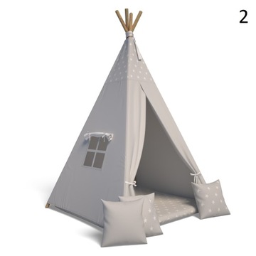 Палатка TiPi Wigwam + подушка 3 шт + коврик