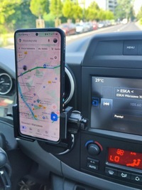 фото thumb №6, Тримач na телефон peugeot partner i citroen berlingo чорний блиск