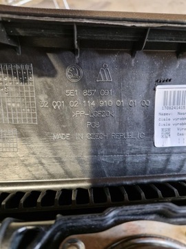 фото thumb №10, Панель раздаточная консоль skoda octavia iii подушка безопасности 5e1857091 оригинал. демонтаж