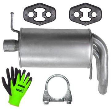 фото thumb №1, Глушитель конечный vw sharan 1 i 00-10 1.9 2.0 tdi