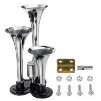 фото thumb №7, Сигнал клаксон сирена 3 сигнальные трубы potrójny