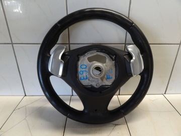 фото thumb №9, Bmw 3 e90 e91 2011 рестайлінг м-пакет кермо шкіряний мультифункція