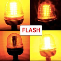 фото thumb №11, Лампа предупредительная strobo kogut led 12-24v