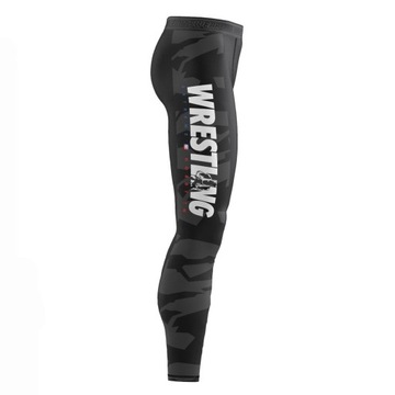 Legginsy męskie sportowe BOLD WRESTLING S EXTREME HOBBY