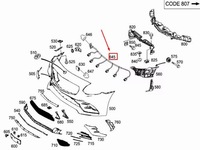 фото thumb №1, Mb slk r172 електропроводка передній датчика паркування a1725404201