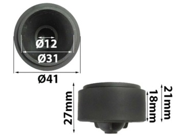 фото thumb №4, Крепление резиновая накладка защитные накладки двигателя seat leon 1p 1.9