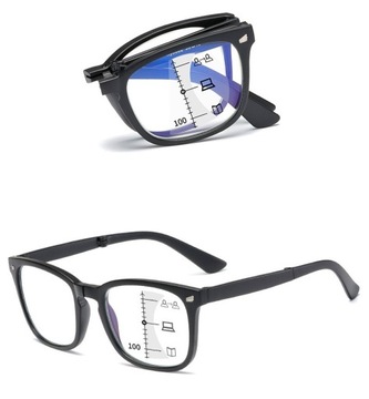 Okulary brelok SLIM do czytania wąskie PLUSY +3.5