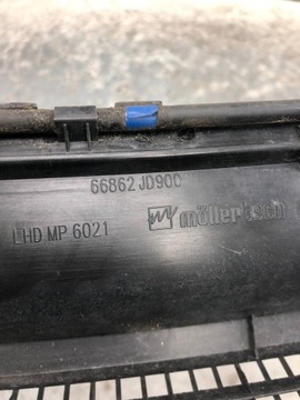 фото thumb №6, Панель под лобовым стеклом nissan qashqai+ 2 66862jd900