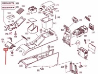 Mercedes-benz ml w163 пепельница передняя средняя a1638100530oryginalna Цена, фото thumb