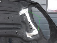 фото thumb №9, Aston martin db11 v12 16- капот крышка перед 4 отверстия вентиляционные org