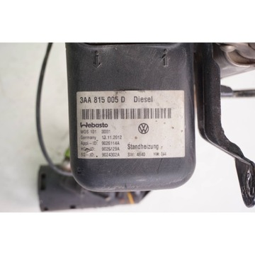 фото thumb №9, Отопление стояночный вебасто vw passat b7 3aa815005d 9026129a