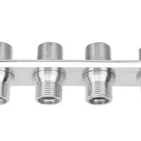 фото thumb №8, Ac bulkhead 181153 100 4 port сріблястий стоп алюміній niezawodny ac dq