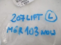 фото thumb №8, 207 lift решётка бампера левая nowa 9688075477