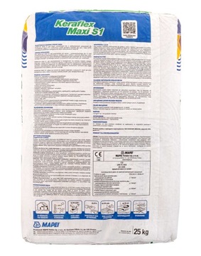 Клей MAPEI KERAFLEX MAXI S1 СЕРЫЙ Упаковка 40 x 25 кг