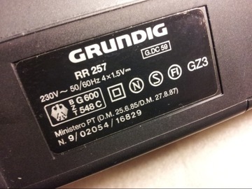 Магнитола GRUNDIG RR257