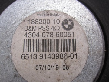 фото thumb №10, Bmw e81 e87 e90 e91 e92 динамік hifi низькочастотний 65139192462 9192462 правий