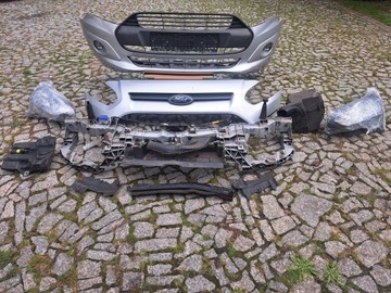 фото thumb №1, Ford connect mk2 13-18 pas переднее бампер решётка радиатора замок лампы перед противотуманные фары