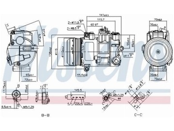 фото thumb №2, Компресор кондиціонера mercedes клас c w204 2.1 3.5 12 s204 2.1 3.5 12