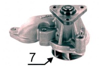 фото thumb №1, Airtex насос wody hyundai accent iii 1.5 crdi gls