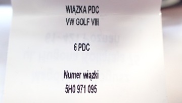 фото thumb №10, Джгут golf viii 6 pdc 5h0971095 + датчики 5wa