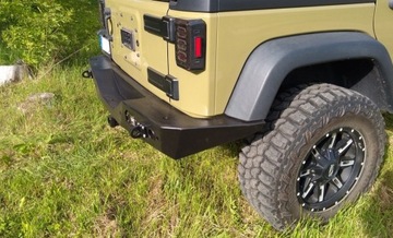 фото thumb №8, Jeep wrangler jk бампер сталевий зад задній rtech