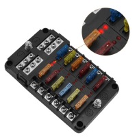 фото thumb №9, Коробка роз'єм корпус запобіжників напрямна негативна profesjonalna 12 половина