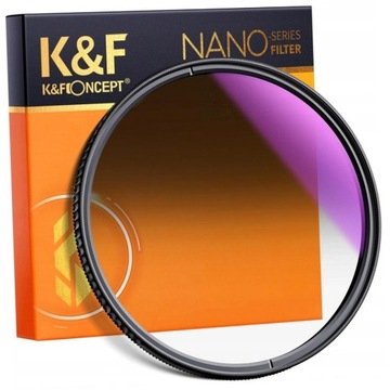 K&F ПОЛУФИЛЬТР серый NanoX GND8 Soft 58 мм