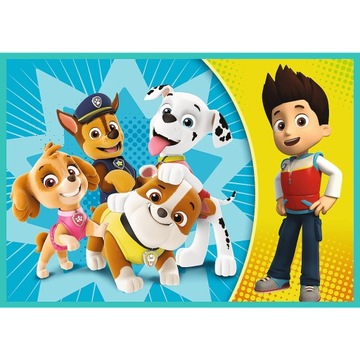 Пазл Paw Patrol 4в1 34346 Trefl 3+ 12,15,20,24 детали