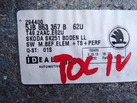 фото thumb №8, Килимок обшивка seat toledo iv 4 6ja 12-19 5jb863367b