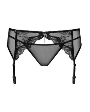 Элегантный пояс с подвязками Obsessive Charms размера XXL