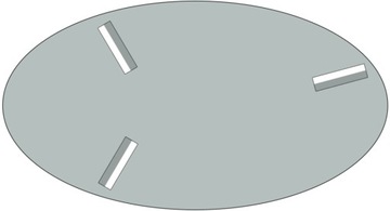 Kreber 006001 Диск разглаживающий 600мм 3z K-600 R6