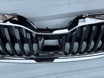 фото thumb №10, Skoda superb 3 iii рестайлінг 19-24r решітка радіатора решітка бампера перед 3v0853653g