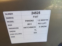 фото thumb №7, Fiat panda ii дверь задние левая lak. 633 hb 5d