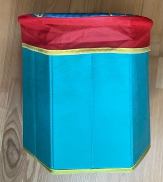 POJEMNIK KOSZ NA ZABAWKI ORGANIZER PUDEŁKO PUFA OLDMAN PSI PATROL 28x28x27