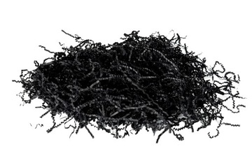 Wiórki papierowe czarne sprężyste 5kg